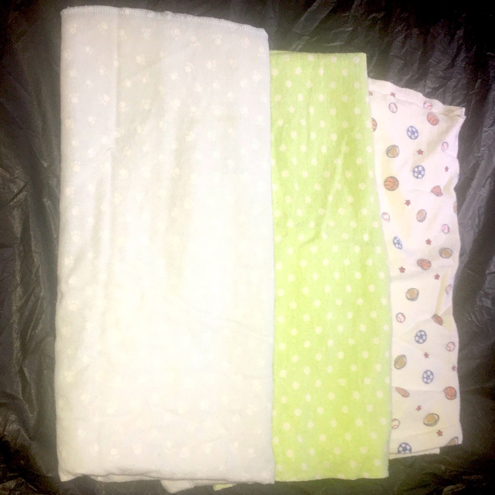 Baby receiving blankets